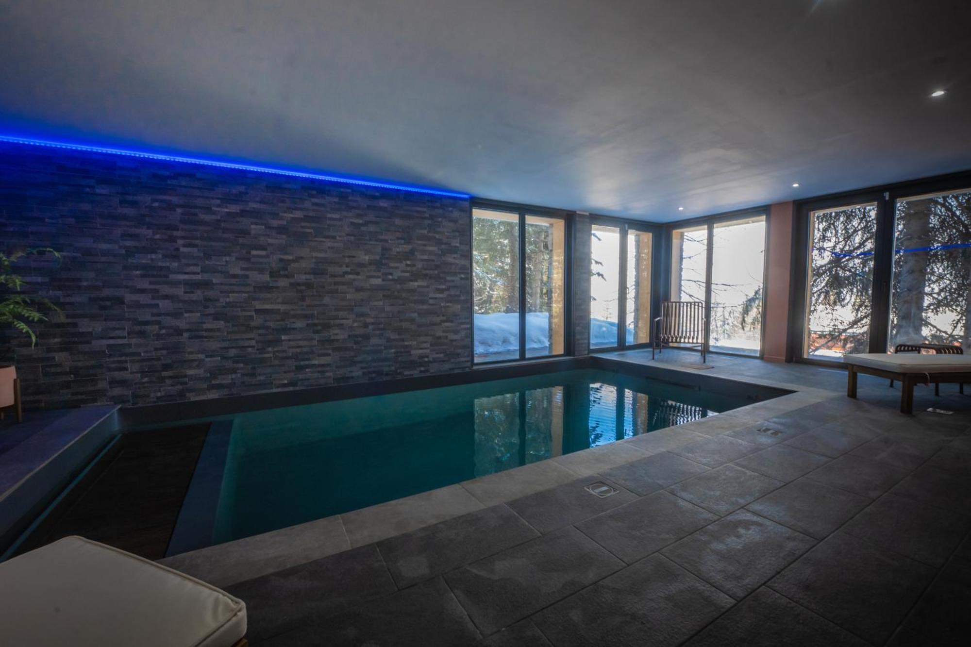 Chalet Du Bois Melay - Piscine - Proche Pistes - 15 Personnes La Plagne Esterno foto