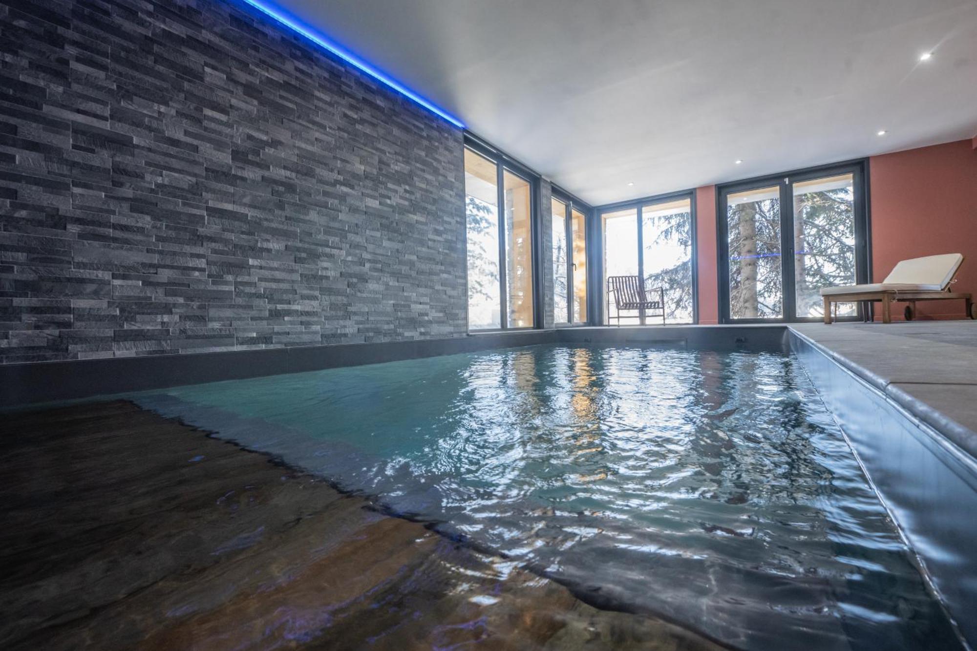 Chalet Du Bois Melay - Piscine - Proche Pistes - 15 Personnes La Plagne Esterno foto